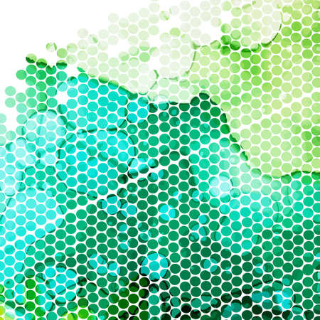 Abstract background from multicolored circles. Vector illustration
