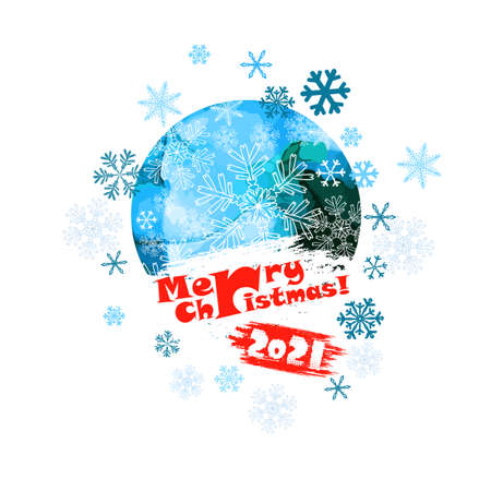 Christmas ball. Vector illustration.のイラスト素材