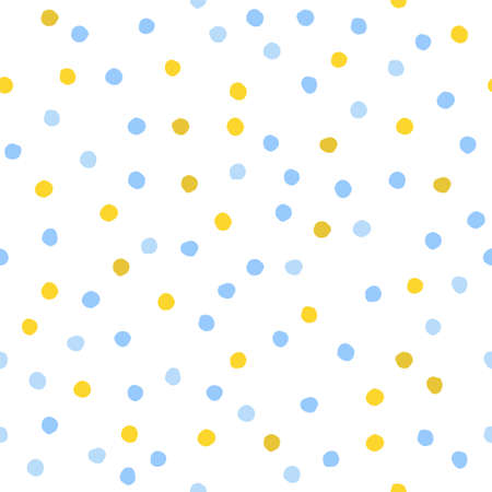 A seamless background of circles. Vector illustrationのイラスト素材