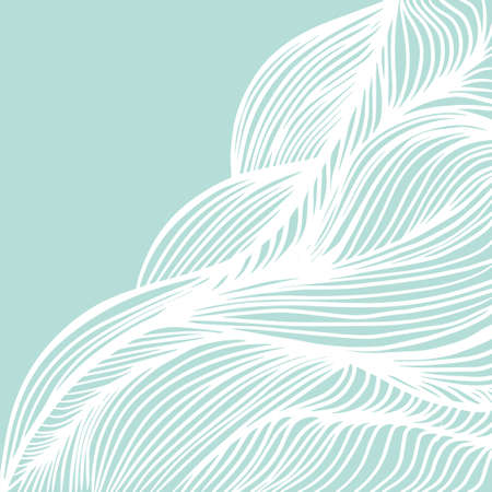 Monochrome background of elegant lines. Vector illustrationのイラスト素材