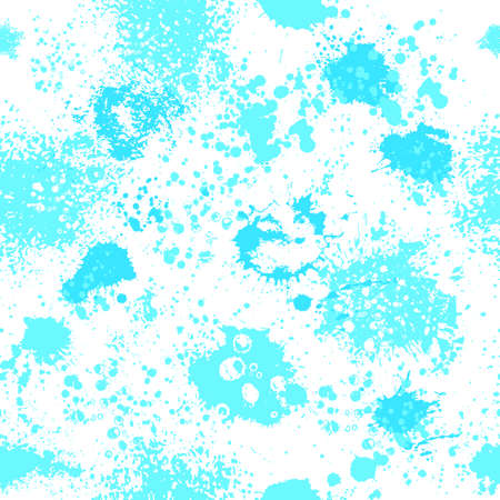 Seamless background blobs of paint. Vector illustrationのイラスト素材
