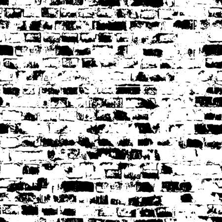 Seamless background bricks. Texture. Vector illustrationのイラスト素材