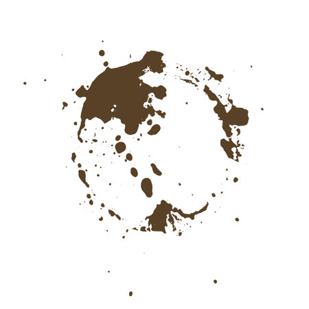 Coffee mug print. hand drawn. Not AI, Vector illustrationのイラスト素材