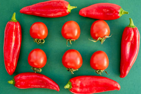 Red cherry tomatoes