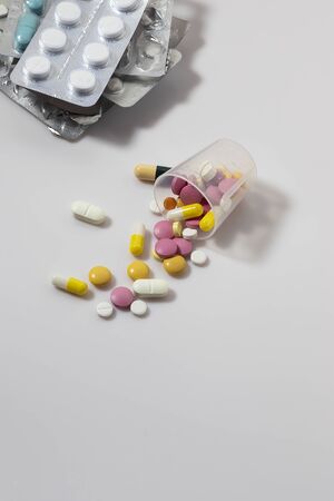Medicines for the treatment of influenza, coronavirus, and respiratory diseasesの写真素材