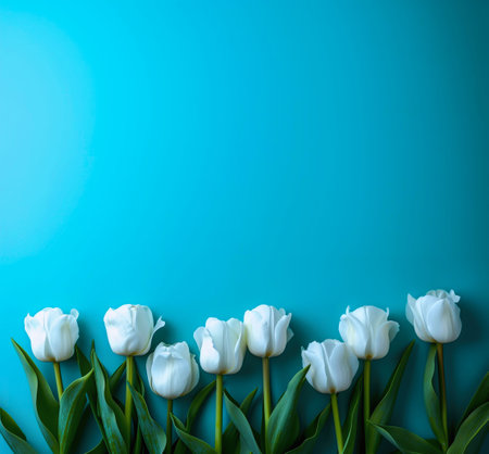 Spring Swirl: A Floral Tale for Women's Day.の写真素材