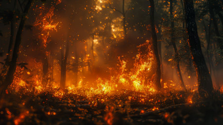 Forest in Fire: Sorcery of the Flames and Horror of the Devouring Fire.