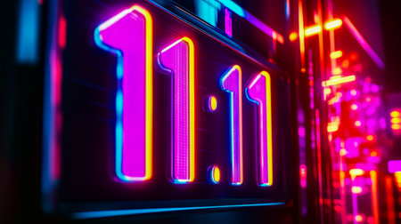 Eleven-One-Eleven: A celebration of online shopping!の写真素材