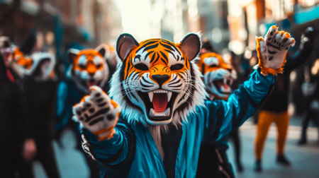 Urban Furry: Quadrober Festival.の素材