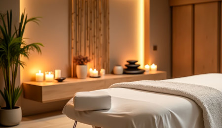 The therapy of space: a room where stress goes away, a place to reboot, a spa.の写真素材