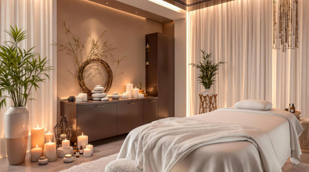 Therapy with space: the office where stress goes away.の写真素材