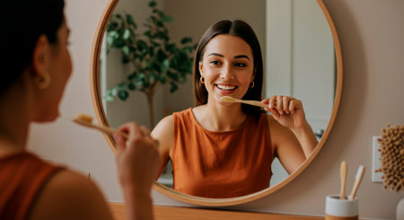 The Natural Choice: A Bamboo Toothbrush for a Radiant Smileの素材