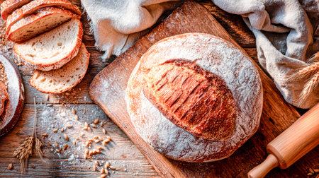 Natural without flavor additives: aromatic loaf and breakfast slicesの素材