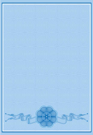 Vector certificate background, A4,vector illustrationのイラスト素材