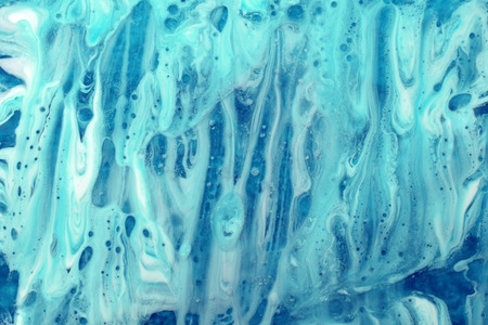 Abstract painting wallpaper. Paint in water.の写真素材