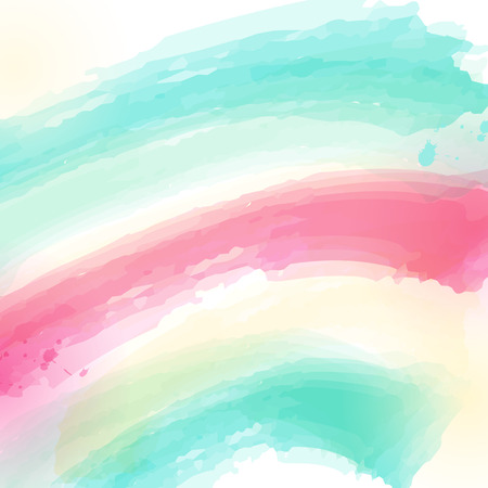Watercolor striped vector stylized background element for print, blankのイラスト素材
