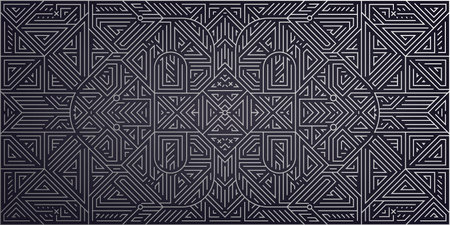 Vector abstract geometric silver background. Art deco wedding, party pattern, geometric ornament,...