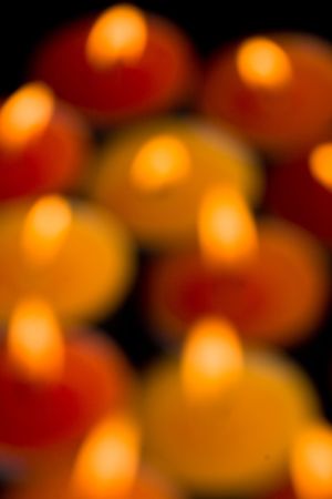 christmas holiday background of sparkling blurred golden lightsの写真素材