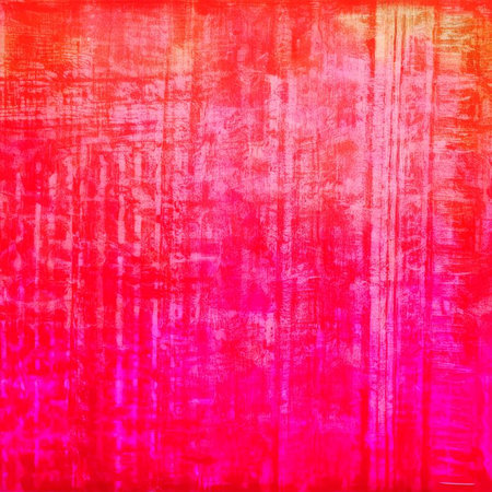 Abstract painting in pink, yellow and orange shades, watercolor painting background. Digital illustration brush art. Retro style. Digital generated illustration.の素材