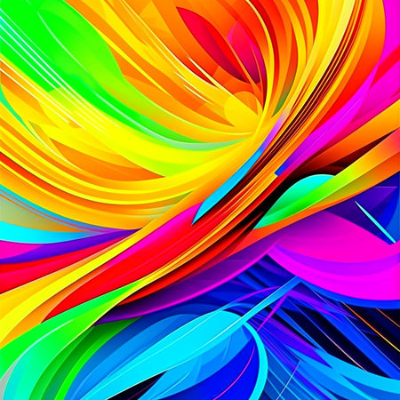 Abstract contemporary modern watercolor art. Minimalist illustration for social media, wall decoration, postcard or brochure cover design. Digital generated. Cartoon style.の素材