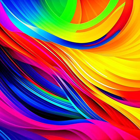 Abstract contemporary modern watercolor art. Minimalist illustration for social media, wall decoration, postcard or brochure cover design. Digital generated. Cartoon style.の素材