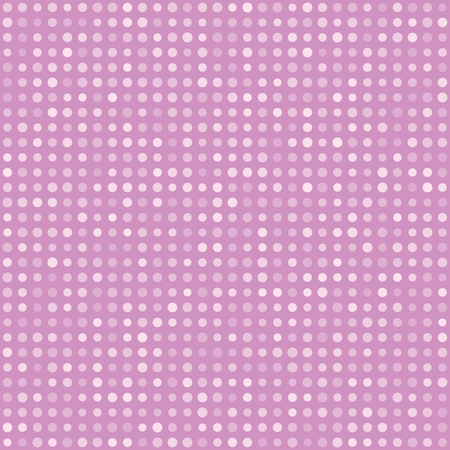 Pink pattern of multiples dots. Fashion trends circles background. Vector illustration. May use for modern paper, textile , background, digital, website template.のイラスト素材