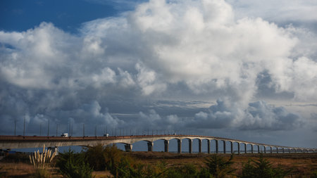 Picturesque bridge fromの写真素材
