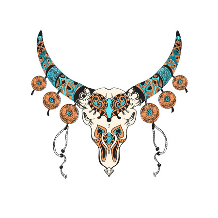 Tribal indian graphic vectorのイラスト素材