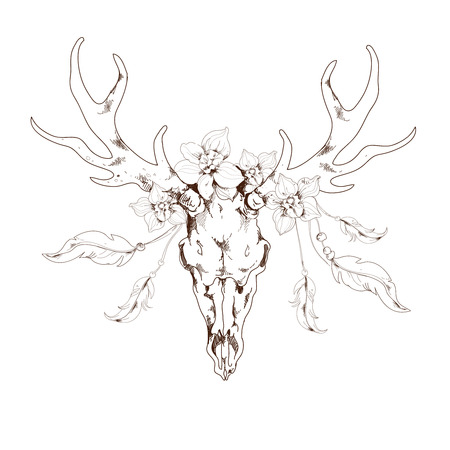 Tribal design graphic vectorのイラスト素材