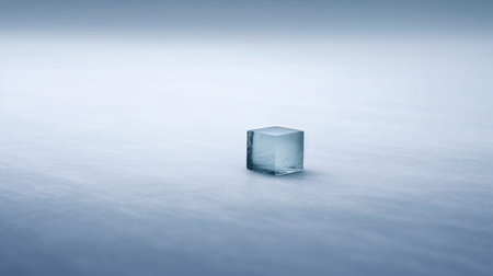 ice cubes. Multicolored and transparent cold ingredient for drinks and lemonades. Generative AIの素材