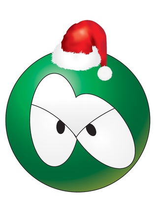 illustration of Xmas comic puppetのイラスト素材