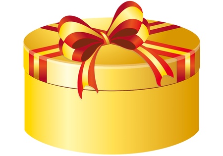 illustration of box with giftのイラスト素材
