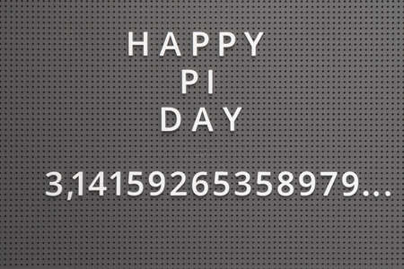 Happy Pi Dayの写真素材