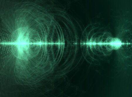 Abstract on dark yellow backgroundの写真素材