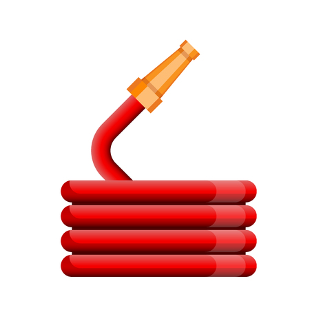 Fire station, Fire hose reel icon - Vectorのイラスト素材