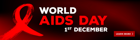 World aids day banner.