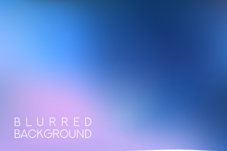 horizontal wide blue pink sky blurred background. Sunset and sunrise sea blurred background.のイラスト素材