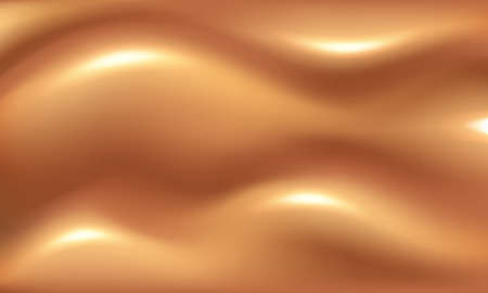 Caramel texture or honey liquid golden brown color abstract, vector illustration.のイラスト素材