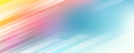 Modern abstract background. Abstract colorful lines, gradient shapes, vectorのイラスト素材