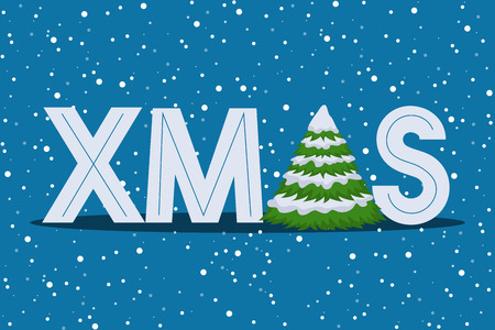 Vector illustration of christmas greeting cardのイラスト素材