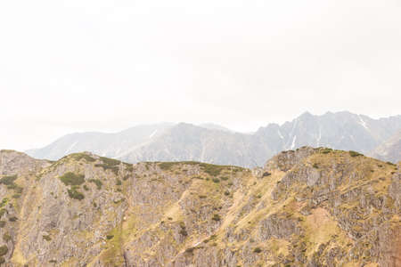 Rock peak in the mountainsの写真素材