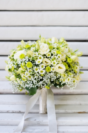 Beautiful wedding flowers bouquetの写真素材