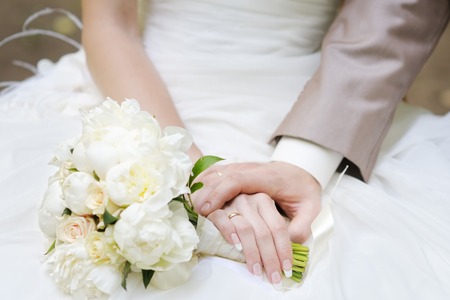 Bride and groomの写真素材