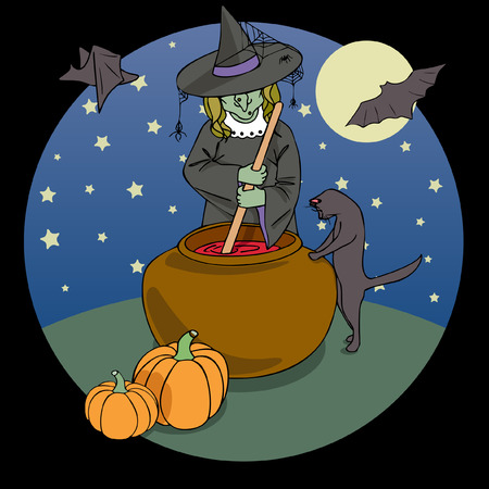 Vector Halloween Illustrationのイラスト素材