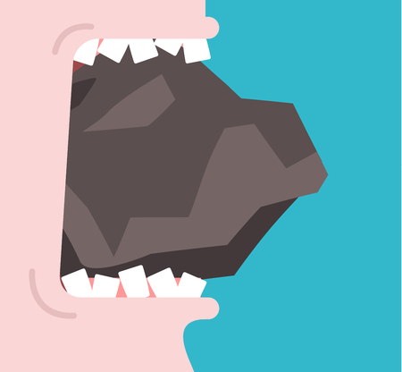 Bite stoneのイラスト素材