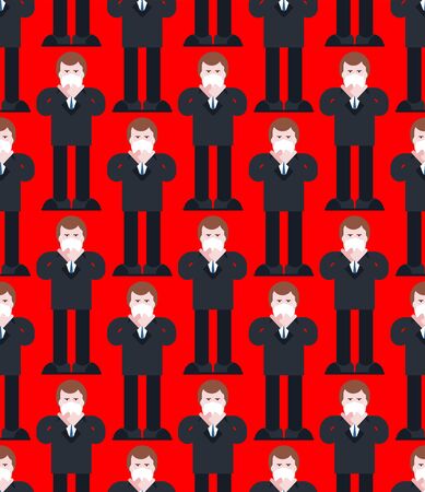 Infected person pattern seamless. Coronavirus infection background. epidemic of disease. Spread of sicknessのイラスト素材