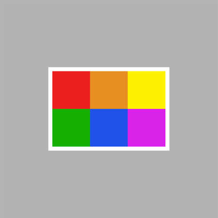 LGBT sign logo. LGBTQ symbol vector illustrationのイラスト素材