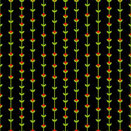 Floral pattern seamless. flowers fabric ornament textureの写真素材