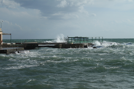 rough seasの写真素材