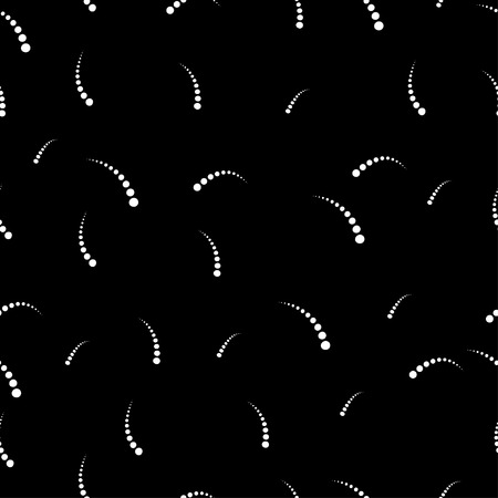 Vector illustration of white dotted seamless pattern background.のイラスト素材